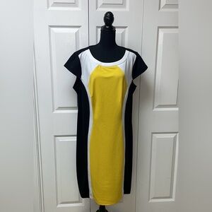 Ashley Stewart Color Block Dress